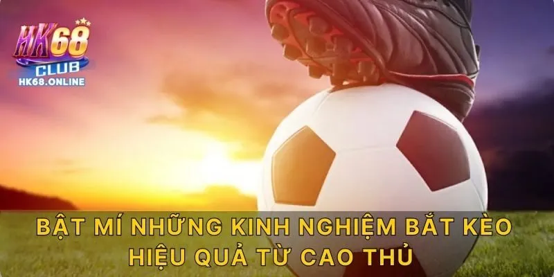 Bật mí những kinh nghiệm bắt kèo hiệu quả từ cao thủ
