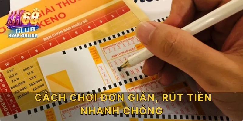 Cách chơi đơn giản, rút tiền nhanh chóng